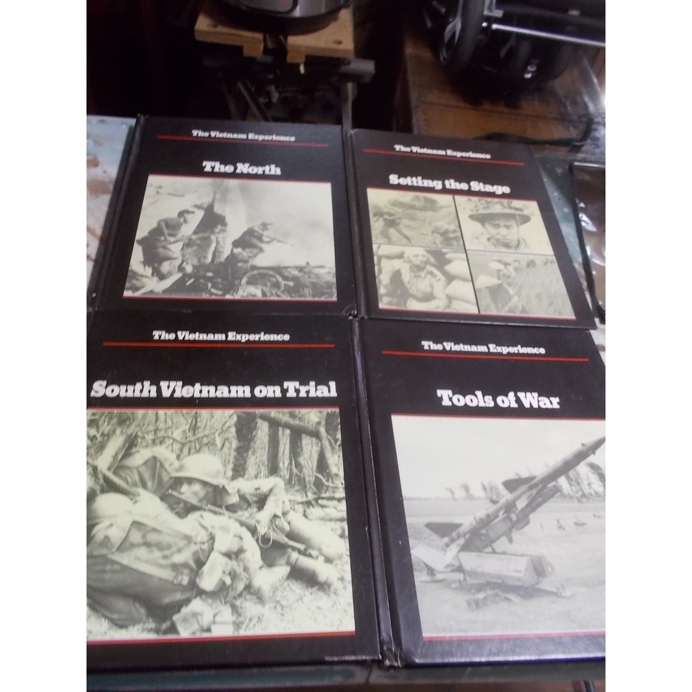 The Vietnam Experience 4 Book Set The North Tools of War South Vietnam on Trial